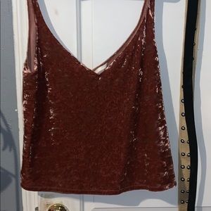 Velvet tank
